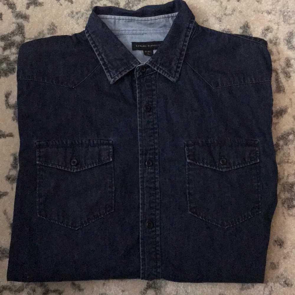 Banana Republic Denim Button Up